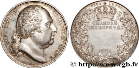 LOUIS XVIII
Type : Médaille parlementaire 
Date : 1821 
Metal : silver 
Diameter : 41  mm
Engraver : GAYRARD Raymond (1777-1858) / DE PUYMAURIN Jean-P...