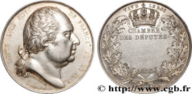 LOUIS XVIII
Type : Médaille parlementaire 
Date : 1823 
Metal : silver 
Diameter : 41  mm
Engraver : GAYRARD Raymond (1777-1858) / DE PUYMAURIN Jean-P...