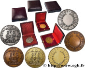 POLITICS AND POLITICIANS
Type : Lot de 3 médailles, Préfet de Paris et Seine 
Date : n.d. 
Metal : various 
Diameter : 32,5  mm
Weight : 45,26  g.
Edg...
