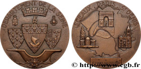 GENERAL, DEPARTEMENTAL OR MUNICIPAL COUNCIL - ADVISORS
Type : Médaille, Département de la Seine 
Date : n.d. 
Mint name / Town : Monnaie de Paris 
Met...