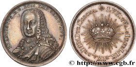 GERMANY - AUGSBURG - FRANCIS I OF LORRAINE
Type : Médaille, Couronnement de François Ier 
Date : 1745 
Metal : silver 
Diameter : 28,5  mm
Engraver : ...
