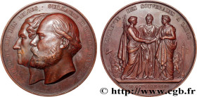 BELGIUM - KINGDOM OF BELGIUM - LEOPOLD I
Type : Médaille, Entrevue des souverains 
Date : 1861 
Mint name / Town : Belgique, Liège 
Metal : bronze 
Di...