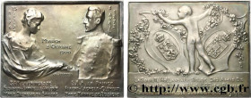BELGIUM - KINGDOM OF BELGIUM - ALBERT I
Type : Plaquette, Mariage du Prince Albert avec la Princesse Elisabeth de Bavière 
Date : 1900 
Metal : silver...
