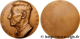 BELGIUM - KINGDOM OF BELGIUM - REIGN OF LEOPOLD III
Type : Médaille, Victor Eugène Ange Jules Maistriau 
Date : 1951 
Metal : bronze 
Diameter : 68,5 ...