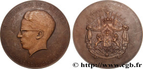 BELGIUM - KINGDOM OF BELGIUM - BAUDOUIN I
Type : Médaille, Hommage de la Croix Rouge, n°479 
Date : n.d. 
Metal : bronze 
Diameter : 69,5  mm
Weight :...