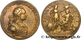GREAT-BRITAIN - GEORGE III
Type : Médaille, Couronnement de Georges III 
Date : 1761 
Metal : bronze 
Diameter : 33  mm
Weight : 13,99  g.
Edge : liss...