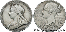 GREAT-BRITAIN - VICTORIA
Type : Médaille, 60e anniversaire de règne de Victoria 
Date : 1897 
Metal : silver 
Diameter : 25,50  mm
Engraver : SAULLES ...