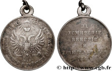 RUSSIA - NICHOLAS I
Type : Médaille, Pacification de la Hongrie et de la Transylvanie 
Date : 1849 
Metal : silver plated metal 
Diameter : 34,5  mm
W...