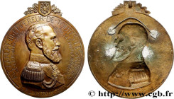 RUSSIA - ALEXANDER III
Type : Plaque, Hommage à Alexandre III, Kronstadt 
Date : 1894 
Metal : alloy 
Diameter : 242  mm
Engraver : BARGAS Armand 
Wei...