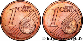 EUROPEAN CENTRAL BANK
Type : 1 Cent Euro biface - double face commune 
Date : n.d. 
Quantity minted : --- 
Metal : copper plated steel 
Diameter : 16,...