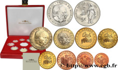 MONACO
Type : COFFRET Euro BELLE ÉPREUVE 
Date : 2004 
Quantity minted : 14.999 
Commentary : Coffret contenant les 8 pièces euro de la 1 cent à la 2 ...
