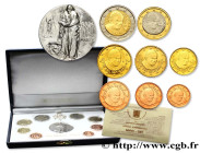 VATICAN
Type : COFFRET Euro BELLE ÉPREUVE 
Date : 2007 
Quantity minted : 16.000 
Commentary : Coffret contenant les 8 pièces euros BE encapsulées et ...