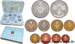 VATICAN
Type : COFFRET Euro BELLE ÉPREUVE 
Date : 2017 
Mint name / Town : Rome 
Commentary : Coffret contenant les 8 pièces euros Belle Épreuve Vatic...