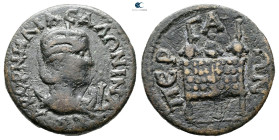 Pamphylia. Perge. Salonina AD 254-268. Bronze Æ