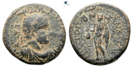 Galatia. Ankyra. Valerian I AD 253-260. Bronze Æ
