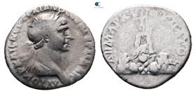Cappadocia. Caesarea. Trajan AD 98-117. Drachm AR