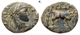 Decapolis. Petra. Elagabal AD 218-222. Bronze Æ