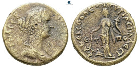 Samaria. Neapolis. Faustina II AD 147-175. Bronze Æ
