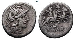 Anonymous 211 BC. Rome. Denarius AR