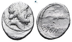 Eravisci (Central and Eastern European Celts) 76-50 BC. Rome. Denarius AR