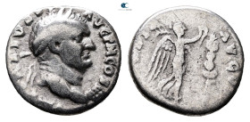 Vespasian AD 69-79. "Judaea Capta" issue. Antioch. Denarius AR