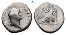 Vespasian AD 69-79. Rome. Denarius AR