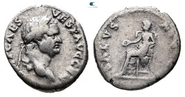 Vespasian AD 69-79. Rome. Denarius AR