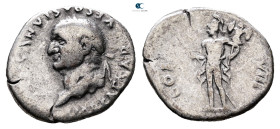 Vespasian AD 69-79. Rome. Denarius AR