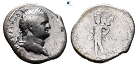 Vespasian AD 69-79. Rome. Denarius AR