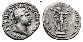 Trajan AD 98-117. Rome. Denarius AR