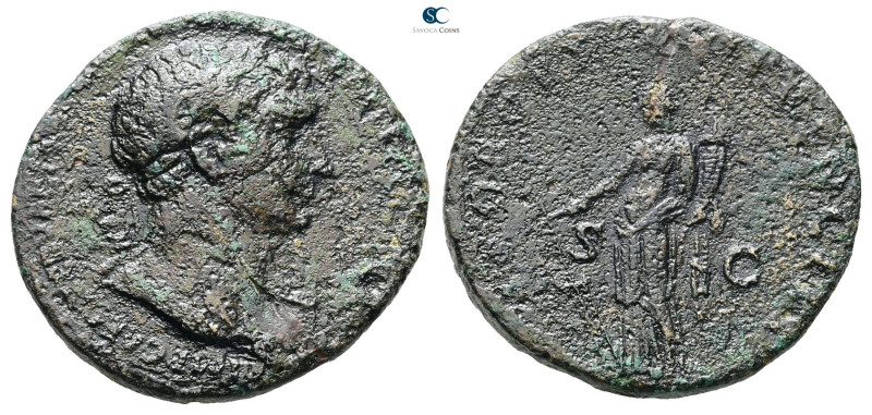 Trajan AD 98-117. Rome
Sestertius Æ

33 mm, 19,59 g



Good Fine