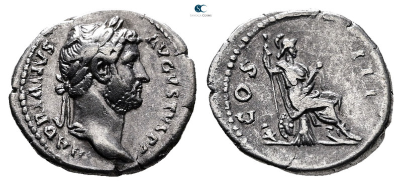 Hadrian AD 117-138. Rome
Denarius AR

19 mm, 3,32 g



Very Fine