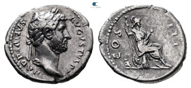 Hadrian AD 117-138. Rome. Denarius AR