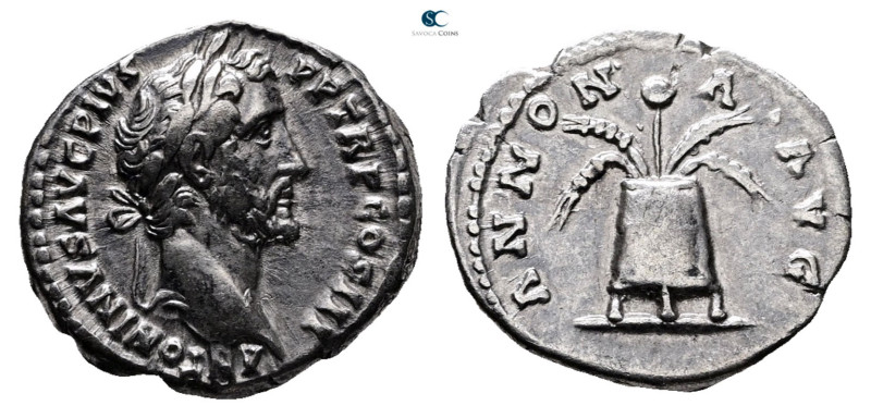 Antoninus Pius AD 138-161. Rome
Denarius AR

18 mm, 2,97 g



Very Fine