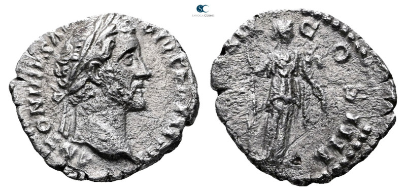 Antoninus Pius AD 138-161. Rome
Denarius AR

18 mm, 2,82 g



Nearly Very...