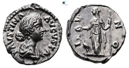 Faustina II AD 147-175. Rome. Denarius AR