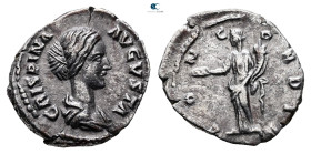 Crispina. Augusta AD 178-182. Rome. Denarius AR