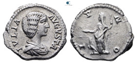 Julia Domna. Augusta AD 193-217. Rome. Denarius AR