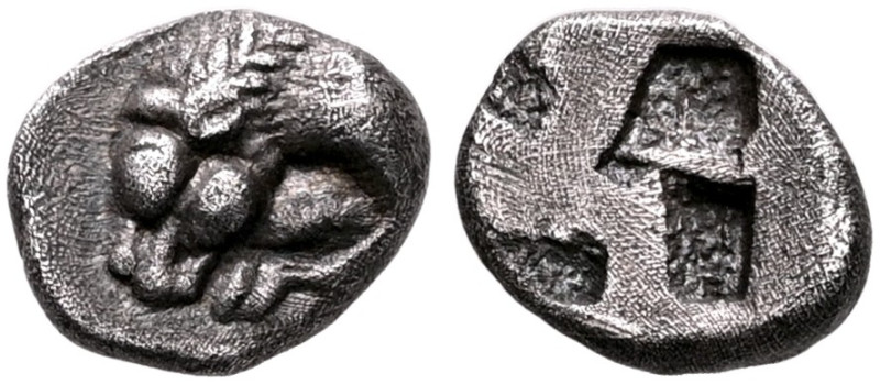 GAUL. Massalia. Circa 475-460 BC. Hemiobol (Silver, 7 mm, 0.38 g), Milesian stan...