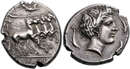 SICILY. Lilybaion (as ‘Cape of Melkart’). Circa 330-305 BC. Tetradrachm (Silver, 27 mm, 16.83 g, 11 h). &#67859;&#67860;&#67852;&#67851;&#67858;&#6785...