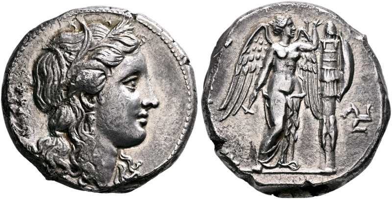 SICILY. Syracuse. Agathokles, 317-289 BC. Tetradrachm (Silver, 24 mm, 16.80 g, 4...