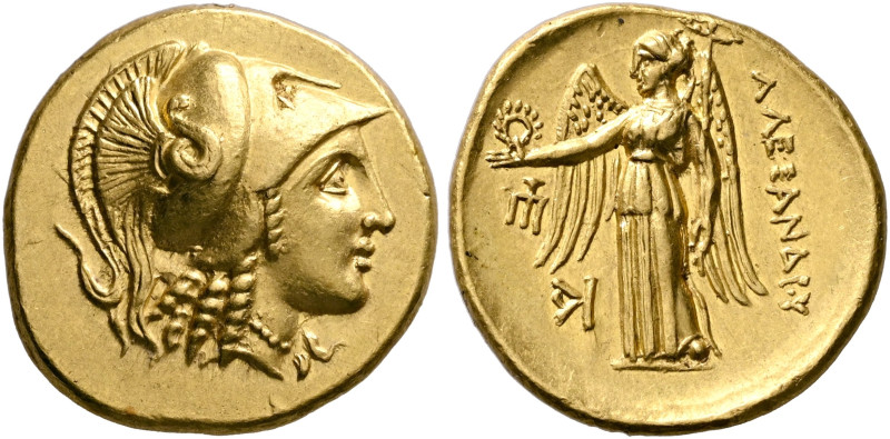KINGS OF MACEDON. Alexander III ‘the Great’, 336-323 BC. Stater (Gold, 20 mm, 8....