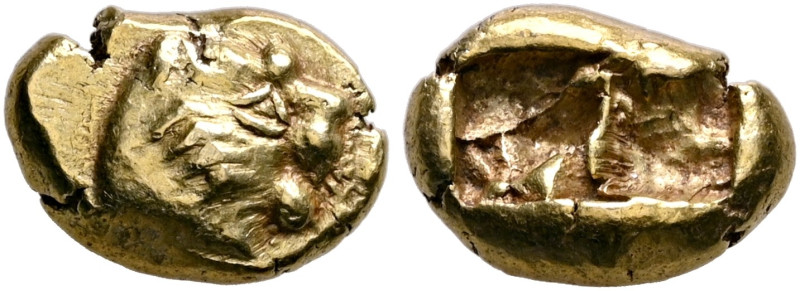 KINGS OF LYDIA. Alyattes, circa 620/10-564/53 BC. Hekte or 1/6 Stater (Electrum,...