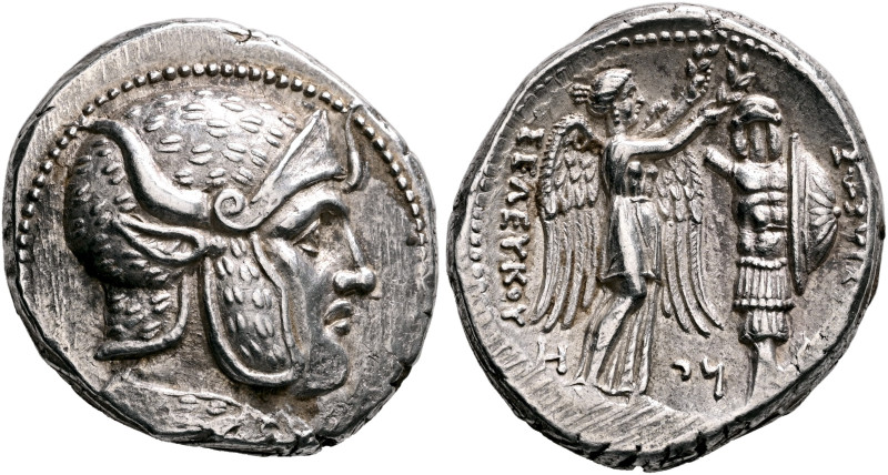 SELEUKID KINGS. Seleukos I Nikator, 312-281 BC. Tetradrachm (Silver, 27 mm, 17.0...