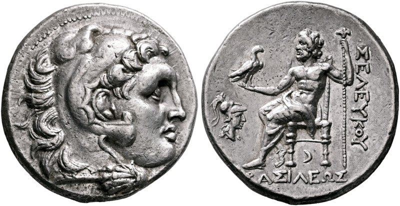 SELEUKID KINGS. Seleukos I Nikator, 312-281 BC. Tetradrachm (Silver, 28 mm, 16.5...