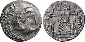 ARABIA, Eastern. Gulf Region. Circa 180-140 BCE. Tetradrachm (Silver, 27 mm, 11.01 g, 11 h), imitating Alexander 'the Great' (336-323 BCE). Head of He...