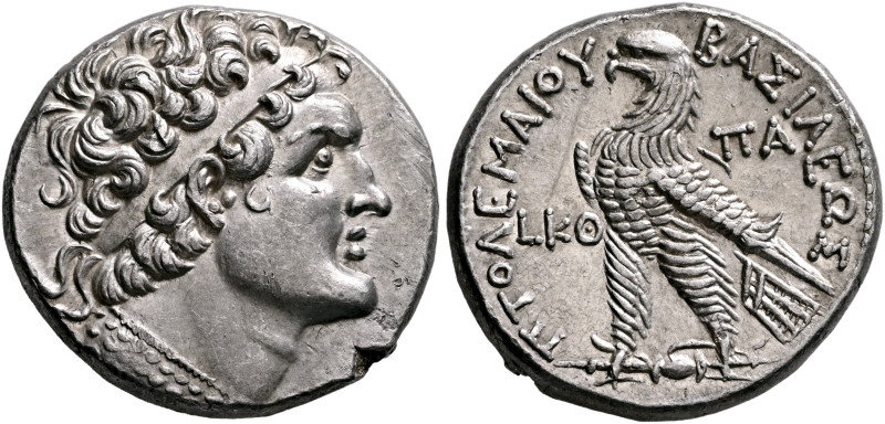PTOLEMAIC KINGS OF EGYPT. Ptolemy VI Philometor, second reign, 163-145 BC. Tetra...