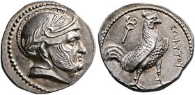 BAKTRIA, Local Issues. Sophytos, circa 270s or 240s-230s BC. Didrachm (Silver, 22 mm, 7.87 g, 6 h), Attic standard, uncertain mint in the Oxus region....