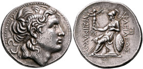 KINGS OF THRACE. Lysimachos, 305-281 BC. Tetradrachm (Silver, 31 mm, 17.27 g, 10 h), Amphipolis, circa 288/7-282/1. Diademed head of Alexander the Gre...