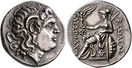 KINGS OF THRACE. Lysimachos, 305-281 BC. Tetradrachm (Silver, 29 mm, 17.18 g, 3 h), Lysimacheia, circa 297/6-282/1. Diademed head of Alexander the Gre...